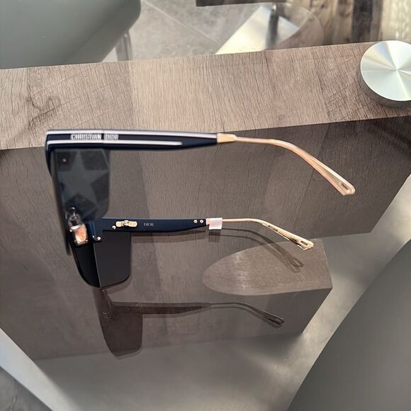 Dior Unisex Sunglasses Matte Navy Blue DIORCLUBM1U31B7, New, w/Case - Picture 8 of 16